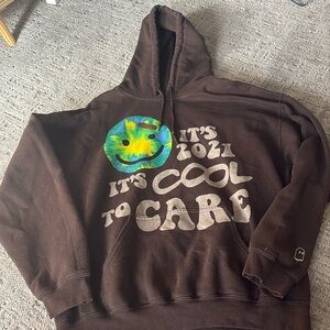 Lonely Ghost “It’s 2021 it’s cool to care” sweatshirt hoodie